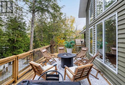 1010 Ransbury Road, Muskoka Lakes (Watt), ON - Outdoor With Deck Patio Veranda With Exterior