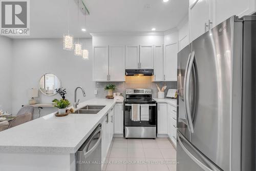 2375 Dobbinton Street, Oshawa, ON - Indoor Photo Showing Kitchen With Stainless Steel Kitchen With Double Sink With Upgraded Kitchen