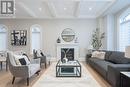 927 The Greenway, Mississauga, ON  - Indoor Photo Showing Living Room With Fireplace 