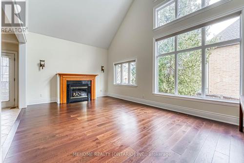 15 Warden Woods Court, Markham, ON - Indoor Photo Showing Living Room With Fireplace