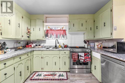 248 Fourth Lin E, Sault Ste. Marie, ON - Indoor Photo Showing Kitchen With Double Sink