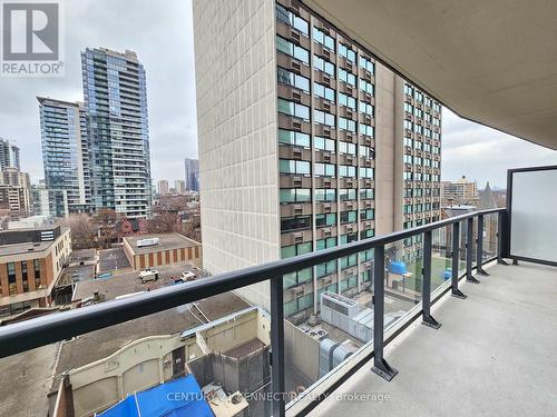 807 - 308 Jarvis Street N, Toronto, ON - Outdoor With Balcony