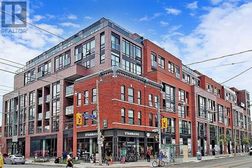 717 - 246 Logan Avenue, Toronto, ON - Outdoor With Facade