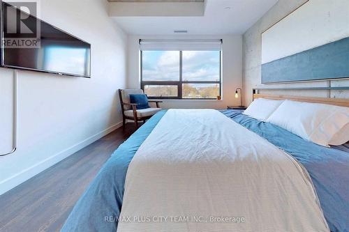 717 - 246 Logan Avenue, Toronto, ON - Indoor Photo Showing Bedroom