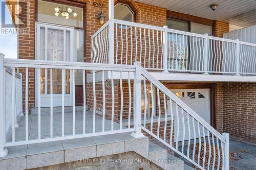 332 Royal Salisbury Way, Brampton, ON - Outdoor With Balcony With Exterior