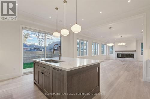 15 Drury Lane, Toronto, ON - Indoor Photo Showing Kitchen With Double Sink With Upgraded Kitchen