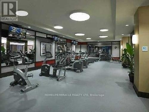 1825 - 2 Eva Road, Toronto, ON - Indoor Photo Showing Gym Room