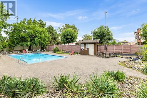 outdoor heated pool - 2125 Burtch Road Unit# 210 Lot# 24, Kelowna, BC - Outdoor With In Ground Pool With Backyard