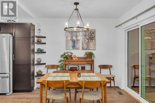 dining off the patio - 2125 Burtch Road Unit# 210 Lot# 24, Kelowna, BC - Indoor Photo Showing Dining Room