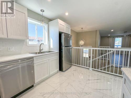 213 Teefy Street, Iroquois Falls, ON - Indoor Photo Showing Kitchen With Double Sink