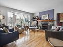 Salon - 185 Rue Michel, Mont-Saint-Hilaire, QC  - Indoor Photo Showing Living Room With Fireplace 