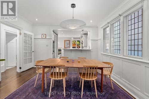 17 Indian Grove, Toronto, ON - Indoor Photo Showing Dining Room