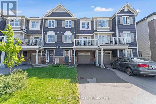 74 Feathertop Lane, Ottawa, ON - Outdoor With Balcony With Facade