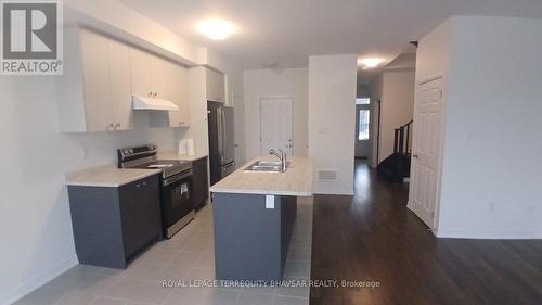 85 Velvet Way, Thorold, ON - Indoor Photo Showing Kitchen With Double Sink With Upgraded Kitchen