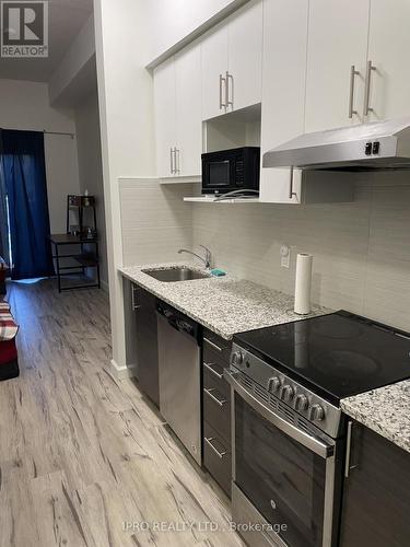 108 - 77 Leland Street, Hamilton, ON - Indoor Photo Showing Kitchen With Upgraded Kitchen