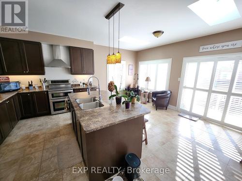 2045 Queensbury Drive, Oshawa, ON - Indoor Photo Showing Kitchen With Double Sink