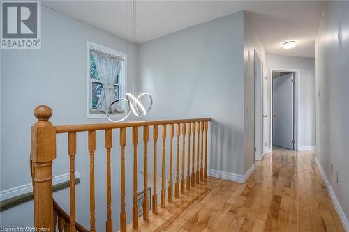 Hall featuring light hardwood / wood-style floors - 134 Bayne Crescent, Cambridge, ON 