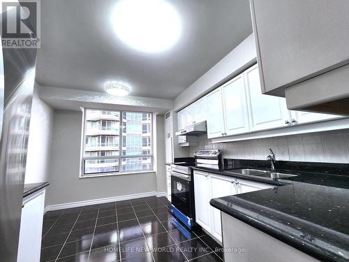 1716 - 18 Sommerset Way, Toronto, ON - Indoor Photo Showing Kitchen With Double Sink