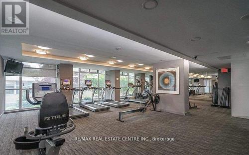 2512 - 223 Webb Drive, Mississauga, ON - Indoor Photo Showing Gym Room