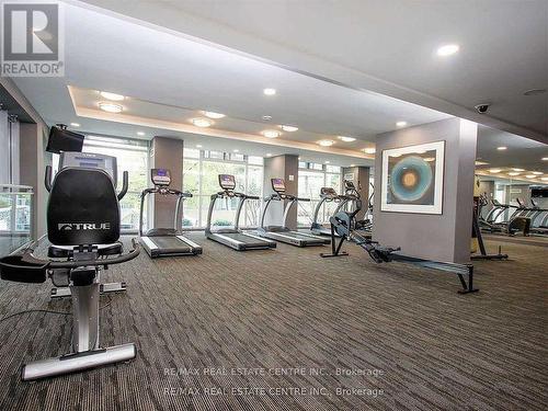 2512 - 223 Webb Drive, Mississauga, ON - Indoor Photo Showing Gym Room