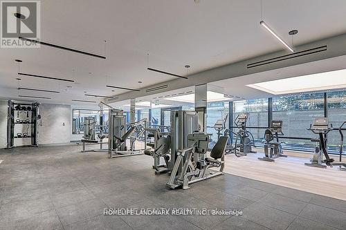 2409 - 127 Broadway Avenue, Toronto, ON - Indoor Photo Showing Gym Room