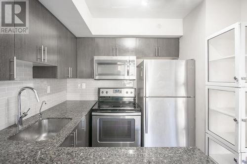 307 - 80 Orchid Place Drive, Toronto, ON - Indoor Photo Showing Kitchen With Stainless Steel Kitchen With Upgraded Kitchen