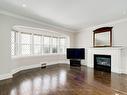 133 Chaplin Cres, Toronto, ON  - Indoor Photo Showing Living Room With Fireplace 