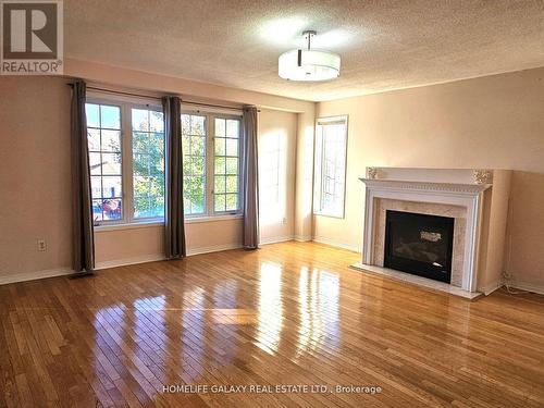 6 Bon Echo Court, Toronto, ON - Indoor Photo Showing Living Room With Fireplace