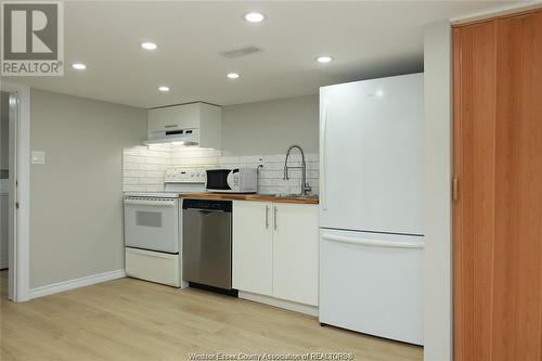 935 Langlois Avenue Unit# Lower, Windsor, ON - Indoor Photo Showing Kitchen