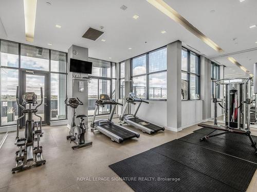 805-75 The Donway  W, Toronto, ON - Indoor Photo Showing Gym Room