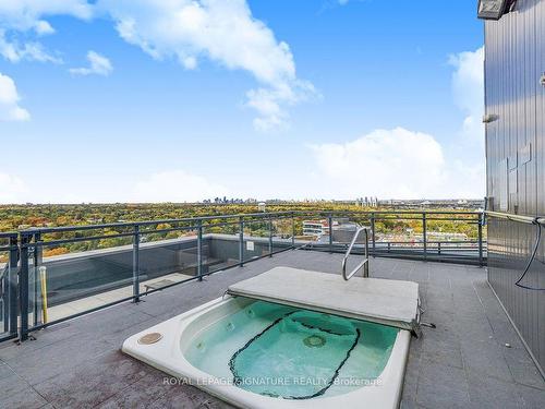 805-75 The Donway  W, Toronto, ON - Outdoor With Deck Patio Veranda With View