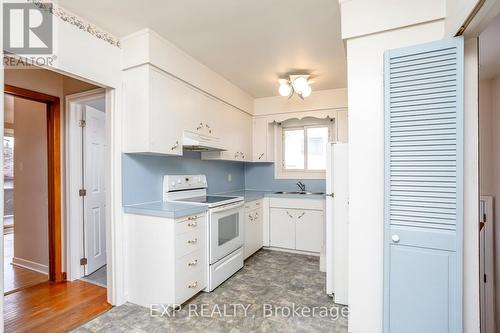 98 Lemoine Street, Belleville, ON - Indoor Photo Showing Kitchen With Double Sink