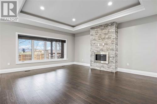 140 Sandpiper Drive, Sarnia, ON - Indoor Photo Showing Living Room With Fireplace