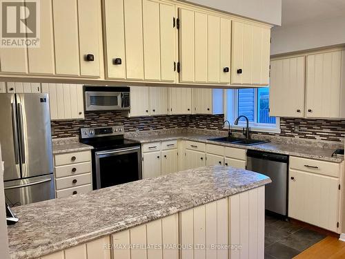 1360 Lancaster Crescent, Cornwall, ON - Indoor Photo Showing Kitchen With Double Sink