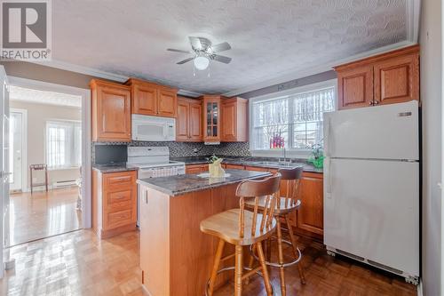 1 Brook Road, Bay Roberts, NL - Indoor Photo Showing Kitchen With Double Sink