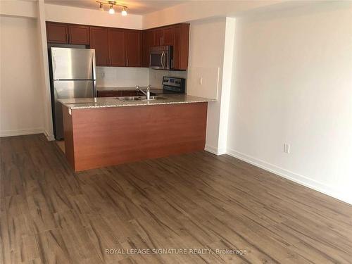 1707-1410 Dupont St, Toronto, ON - Indoor Photo Showing Kitchen With Double Sink