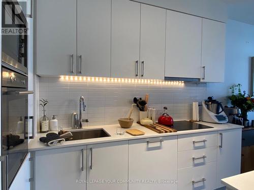 1813W - 27 Bathurst Street, Toronto, ON - Indoor Photo Showing Kitchen With Upgraded Kitchen