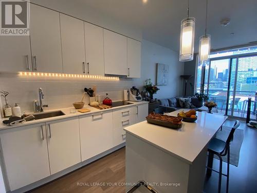 1813W - 27 Bathurst Street, Toronto, ON - Indoor Photo Showing Kitchen With Upgraded Kitchen