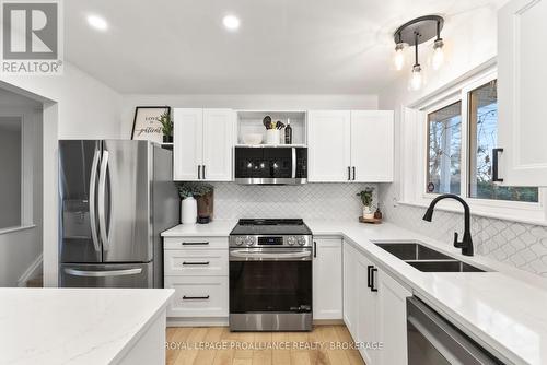 645 Sussex Boulevard, Kingston (South Of Taylor-Kidd Blvd), ON - Indoor Photo Showing Kitchen With Double Sink With Upgraded Kitchen