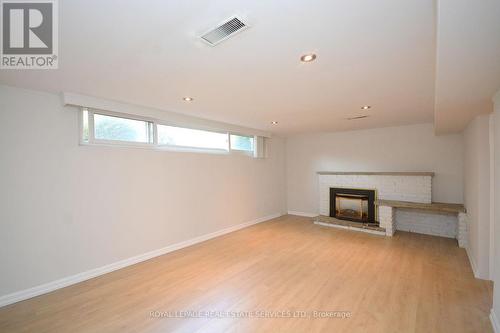 Lower - 1144 Sarta Road, Oakville, ON - Indoor With Fireplace