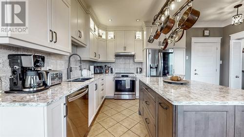 29 Red Sky Estates, Conception Bay South, NL - Indoor Photo Showing Kitchen With Double Sink With Upgraded Kitchen