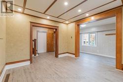 Formal dining area or main level bedroom - 