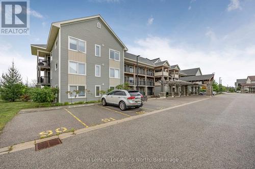 104 - 4 Anchorage Crescent, Collingwood, ON - Outdoor With Balcony With Facade