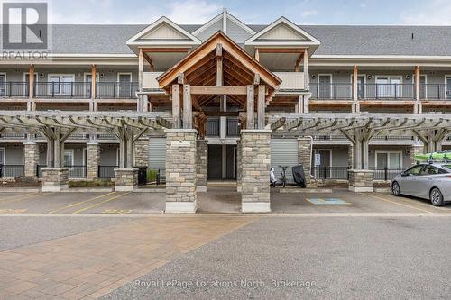 104 - 4 Anchorage Crescent, Collingwood, ON - Outdoor With Balcony With Facade