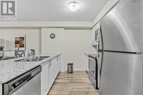 104 - 4 Anchorage Crescent, Collingwood, ON - Indoor Photo Showing Kitchen With Stainless Steel Kitchen With Double Sink