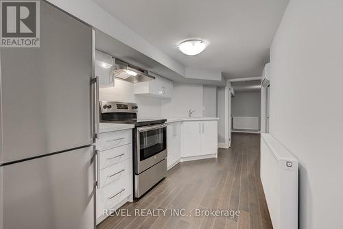 Bsmt - 1064 College Street, Toronto, ON - Indoor Photo Showing Kitchen With Stainless Steel Kitchen