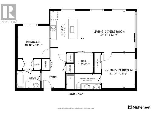 Floorplan - 1471 St Paul Street Unit# 2203, Kelowna, BC - Other