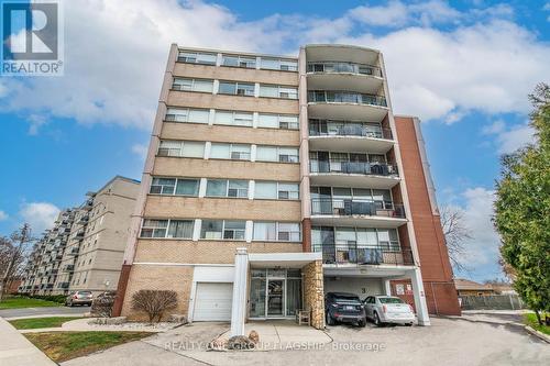 702 - 293 Mohawk Road E, Hamilton, ON - Outdoor With Balcony With Facade