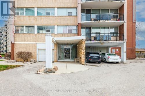 702 - 293 Mohawk Road E, Hamilton, ON - Outdoor With Balcony With Facade