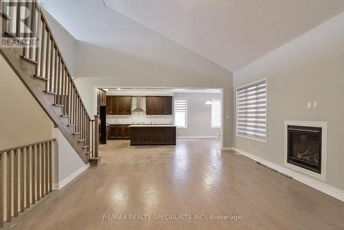 Upper - 54 Dyer Crescent, Bracebridge, ON - Indoor Photo Showing Living Room With Fireplace